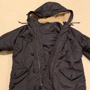 JCrew Men’s Winter Parka.  Size Large.  Mint.